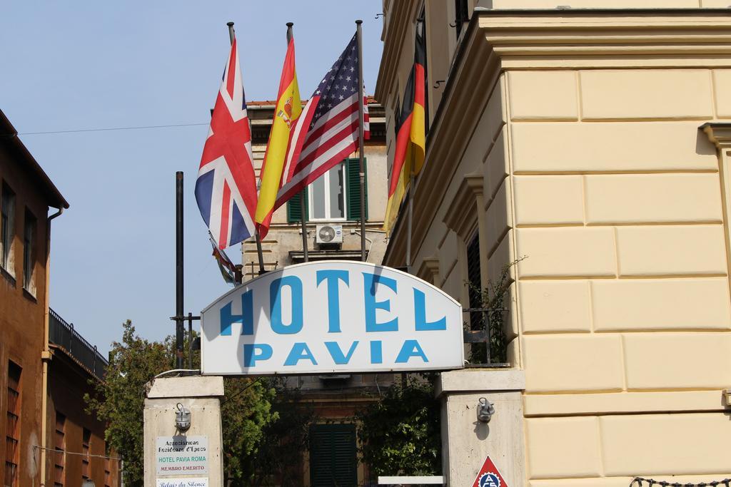 Hotel Pavia Rom Exterior foto